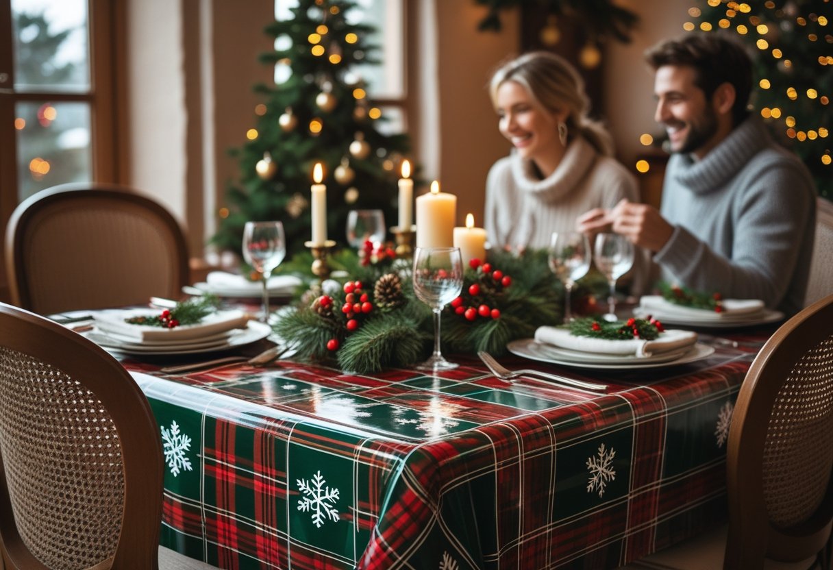 Sådan skaber du den perfekte juleoplevelse med en julevoksdug til julebordet